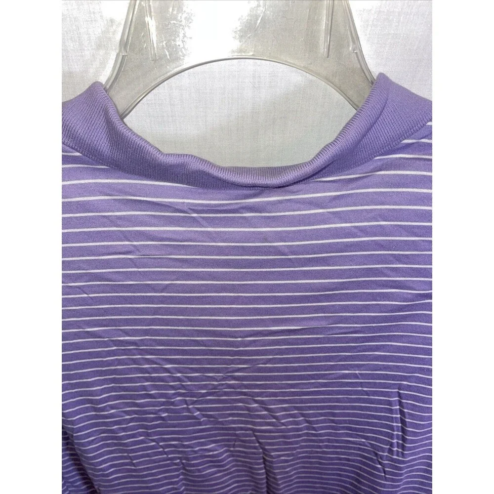 Polo Golf Ralph Lauren Men’s Polo Shirt Size XL Purple Striped Athleisure Tennis